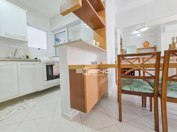 Imagem Apartamento Pé na areia à Venda no Edifício Blue Waves, com 3 dormitórios 1 suíte 87m² - Riviera de São Lourenço - Bertioga SP