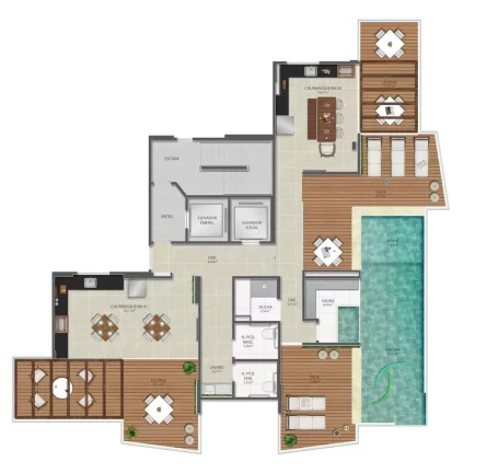 Imagem APARTAMENTO RESIDENCIAL em Vitória - ES, Enseada do Suá
