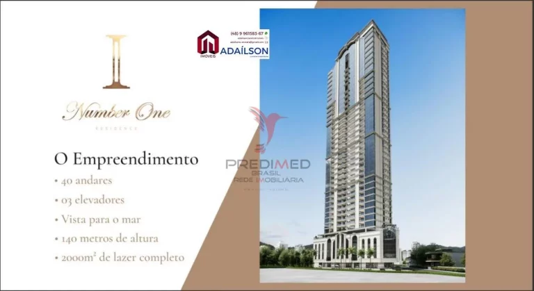 Imagem EMPREENDIMENTO Number One Residence ITAPEMA SC Brasil