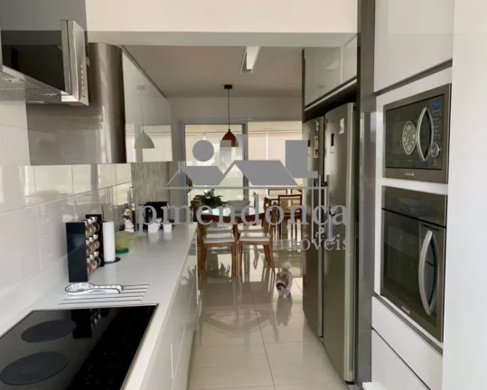 Imagem Apartamento com varanda gourmet em Perdizes, andar alto e vista para o por do sol.