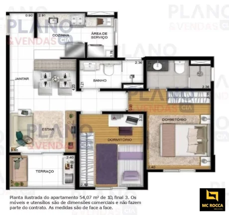 Imagem Apartamentos 1 e 2 dormitórios - Start Joy São Bernardo do Campo