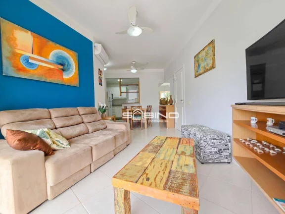 Imagem Apartamento Pé na areia à Venda no Edifício Blue Waves, com 3 dormitórios 1 suíte 87m² - Riviera de São Lourenço - Bertioga SP