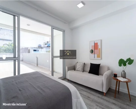 Imagem APARTAMENTO ESTILO GARDEN À VENDA CAMPO BELO 69,00 M 1 DORMITÓRIO 1 BANHEIRO 1 VAGA VARANDA QUINTAL SALÃO FESTA SPA 10 MINUTOS DO AEROPORTO