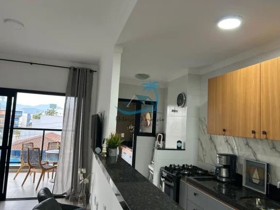 Imagem Apartamento novo e mobiliado com 2 dormitórios e 3 banheiros a venda à 200 metros da Orla do Itaguá em Ubatuba.