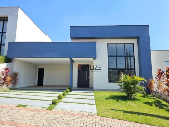 Imagem Casa moderna em condomínio com 3 dormitórios à venda, por R$ 1.380.000 - Indaiatuba Interior SP
