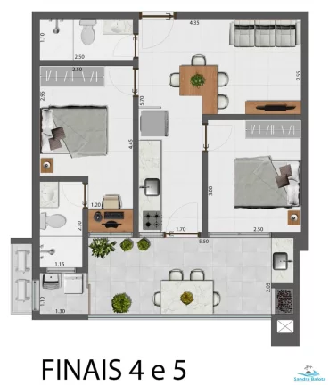 Imagem Apartamentos Perequê Park /Perequê Açú -Ubatuba