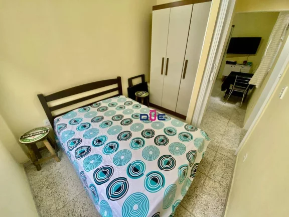 Imagem Kitnet com 1 dormitório à venda, 30 m² por R$ 180.000 - Itararé - São Vicente/SP