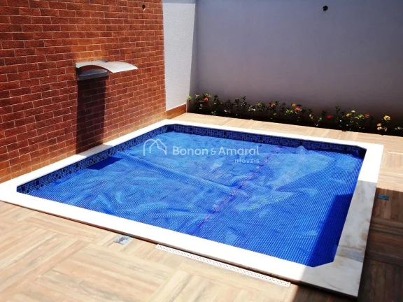 Imagem Casa à venda em condomínio, em Paulínia, 3 suites com persianas automatizadas, closet, lavabo, es...