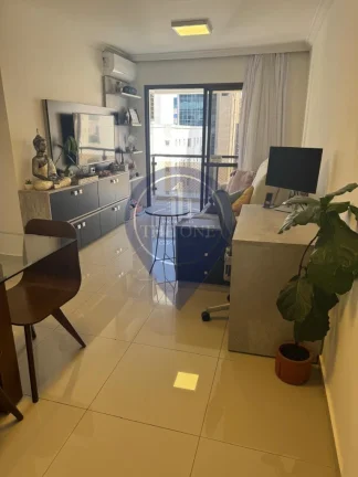 Imagem Apartamento para locação no Itaim Bibi, São Paulo-SP: 1 quarto, 1 sala, 1 banheiro, 1 vaga de garagem, 42m² de área.