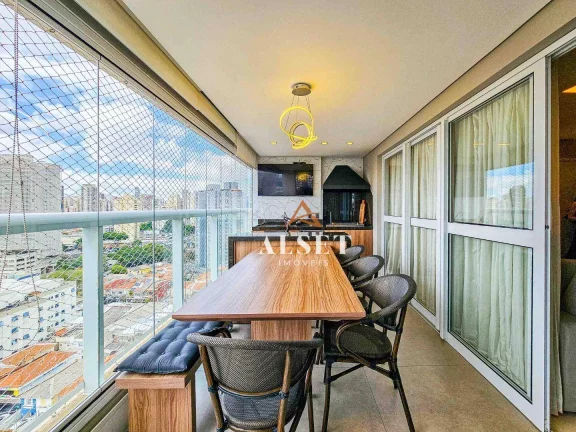 Imagem Apartamento impecável com 3 suítes e varanda gourmet no Tatuapé