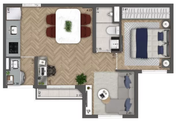 Imagem APARTAMENTO RESIDENCIAL em São Paulo - SP, Imirim