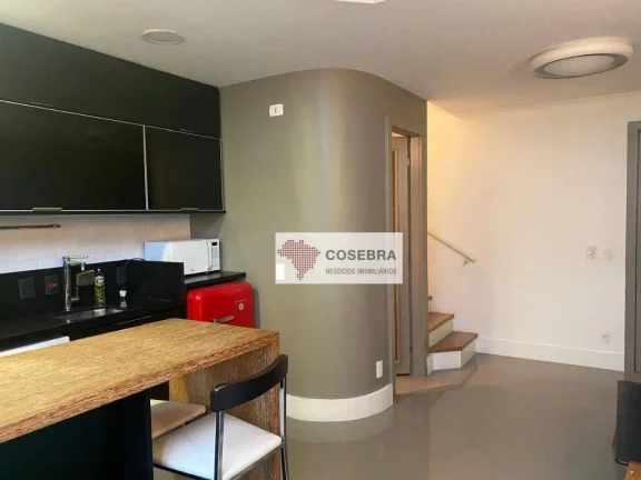 Imagem Apartamento com 1 dormitório para alugar, 45 m² por R$ 6.355,00/mês - Vila Olímpia - São Paulo/SP