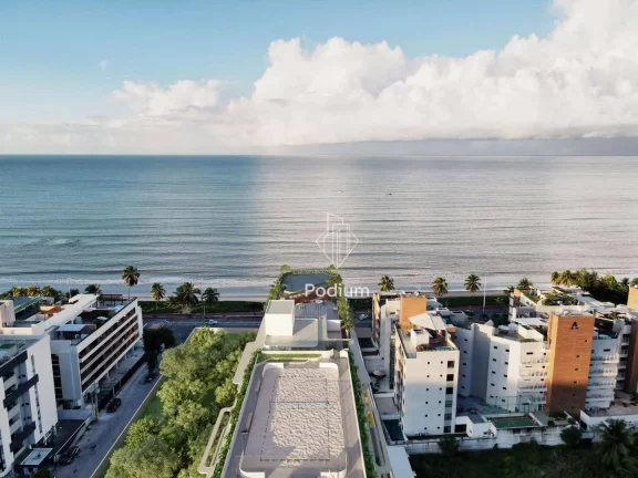 Imagem Apartamento térreo com área privativa na beira mar da praia de Cabo branco. - AP1589