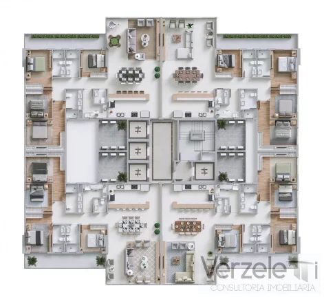 Imagem Apartamento 4 ou + dormitórios para Venda em Balneário Camboriú / SC no bairro Centro