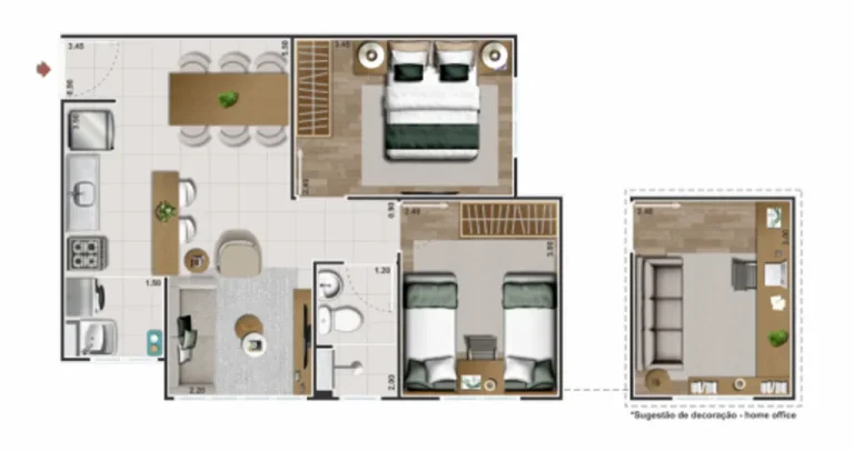 Imagem APARTAMENTO RESIDENCIAL em Rio de Janeiro - RJ, Itanhangá