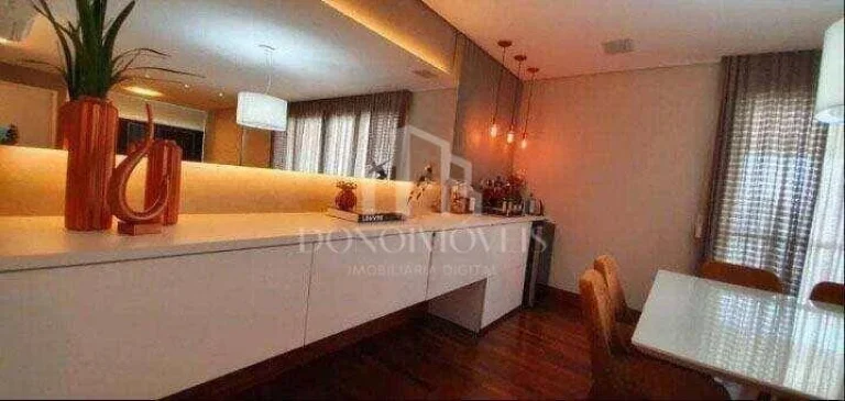 Imagem Apto venda 156m vista piscina Cond Domo Home Centro SBC SP