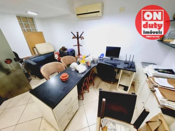 Imagem Sobrado com 10 salas para alugar, 120 m² por R$ 6.000/mês - Centro - Santos/SP