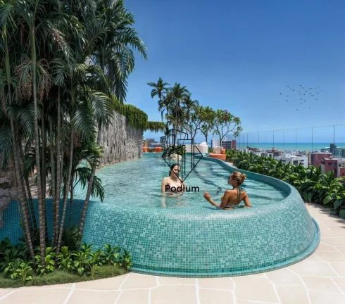 Imagem Apartamentos com varanda gourmet a 200m da praia de Cabo Branco - AP2680.
