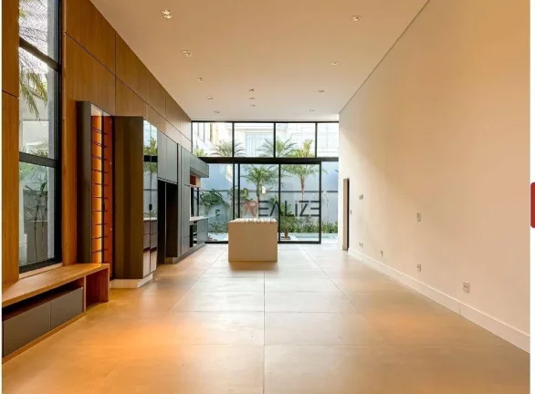 Imagem Casa moderna com 3 suítes e escritório a venda, por R$ 3.190.000 - Condomínio Alto Padrão - Indaiatuba/SP