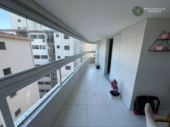 Imagem Apartamento com 2 dormitórios sendo 2 suítes à venda, 107 m² por R$ 599.000 - Aviação - Praia Grande/SP