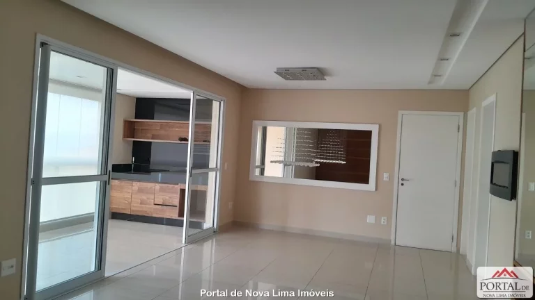 Imagem Apartamento a venda no Vila da Serra, apartamento com 137 m², apartamento com 3 suítes com área de lazer completa