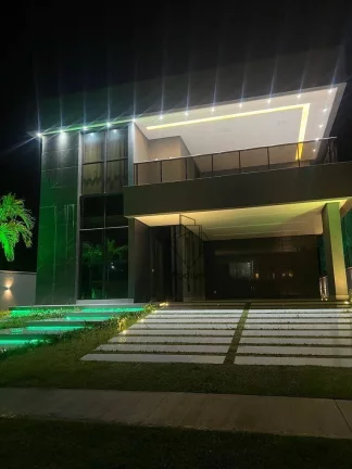 Imagem Casa de porteira fechada com sobrado e piscina privativa em condomínio fechado no Alphaville/PB Bayeux - CA0120