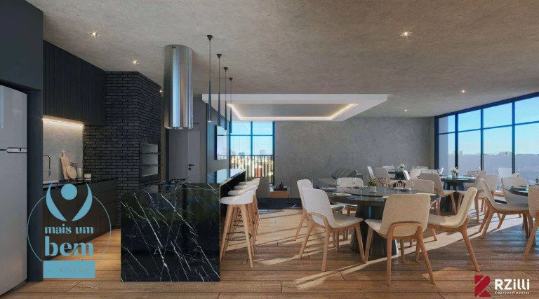 Imagem Apartamento com 2 dormitórios à venda, 40 m² por R$ 481.000,00 - Portão - Curitiba/PR