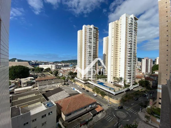 Imagem Apartamento com 3 dormitórios à venda, 92 m² por R$ 850.000,00 - Ponta da Praia - Santos/SP