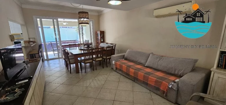 Imagem Aluguel Temporada Juquehy - casa com 4 suítes, 3 vagas, piscina priv. serv. de praia - 150m da praia - Max. 10 pessoas | Juquehy Imobiliária