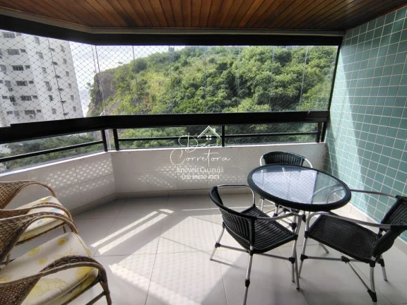 Imagem Apartamento à venda no Guarujá-SP, bairro Morro do Maluf: 3 quartos, 1 suíte, 2 salas, 3 banheiros, 2 vagas, 126m².