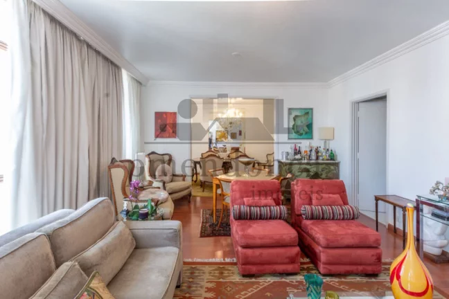 Imagem Higienópolis apartamento 3 dormitórios (1 suíte) e 1 vaga, 197m²