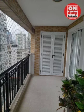 Imagem Apartamento à venda, 144 m² por R$ 1.450.000,00 - Gonzaga - Santos/SP