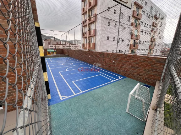 Imagem Apartamento Studio com 1 Vaga Demarcada + Depósito em Prédio com Lazer Completo no Bairro do Campo Grande em Santos por R$ 690 mil