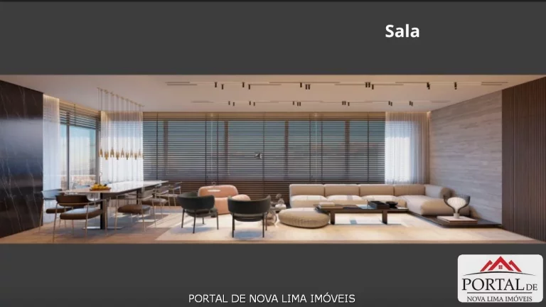Imagem Apartamentos de Luxo no Gutierrez: 182m² e 188m², 4 Quartos, Área de Lazer Completa e 4 Vagas de Garagem