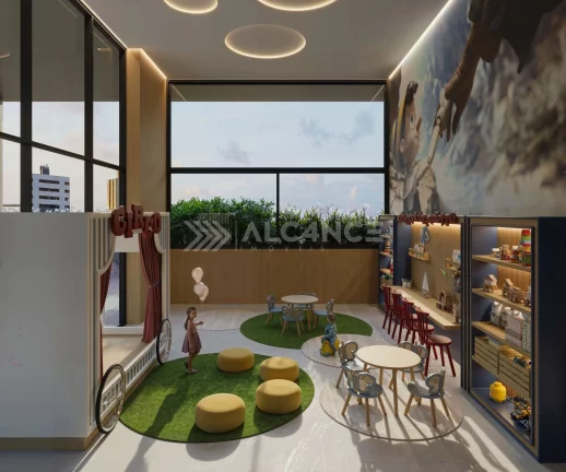Imagem Apto Alto Padrão - 3 Quartos - 2 Suítes - 89,81 m² - Aeroclube, João Pessoa/PB