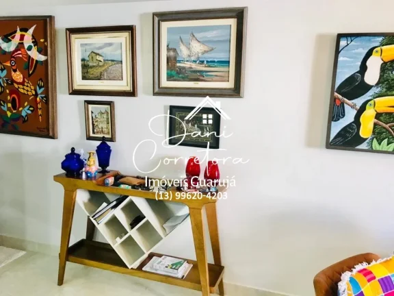 Imagem Lindo apartamento de 3 quartos com suíte e 2 vagas de garagem no Jardim Astúrias, Guarujá-SP: Imperdível oportunidade de compra ou locação!