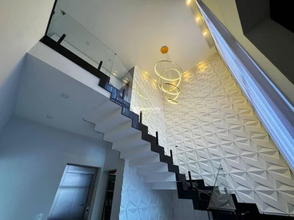 Imagem Sobrado com 3 dormitórios à venda, 350 m² por R$ 3.480.000,00 - Loteamento Residencial Reserva Do Engenho - Piracicaba/SP