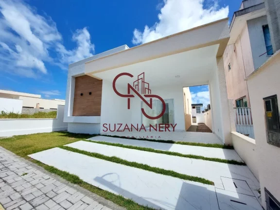 CASA TERREA COM 3 QUARTOS NO CONDOMINIO VILA DOS VENTOS EM PARNAMIRIM