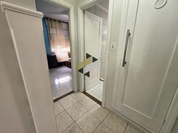 Foto do imóvel: Apartamento para Venda em Santos, Vila Mathias, 2 dormitórios, 1 banheiro, 1 vaga