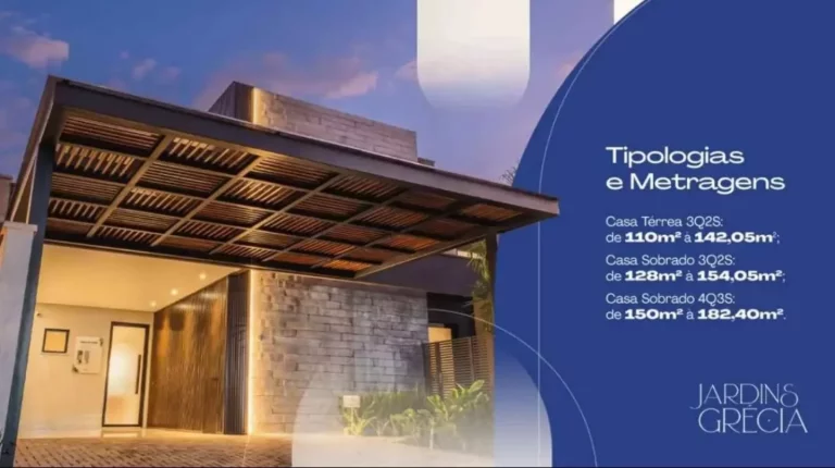 Imagem Jardins Grecia , Casas E Sobrados No Novo Lançamento Da FGR