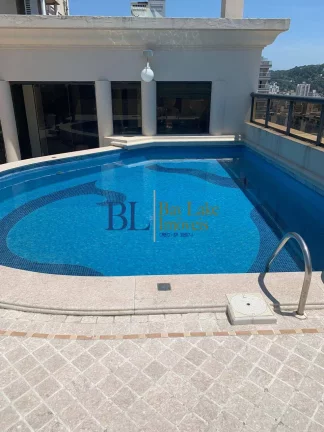 Imagem Lindíssima Cobertura Enseada Guarujá 7 Suítes 4 Vagas Piscina Depósito!