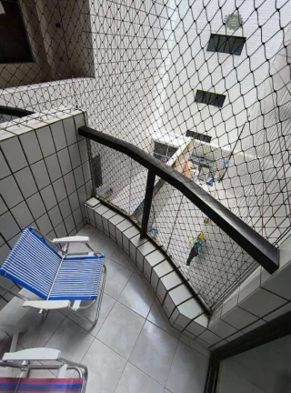 Imagem Apartamento com 1 dormitório à venda, 55 m² por R$ 359.000,00 - Canto do Forte - Praia Grande/SP