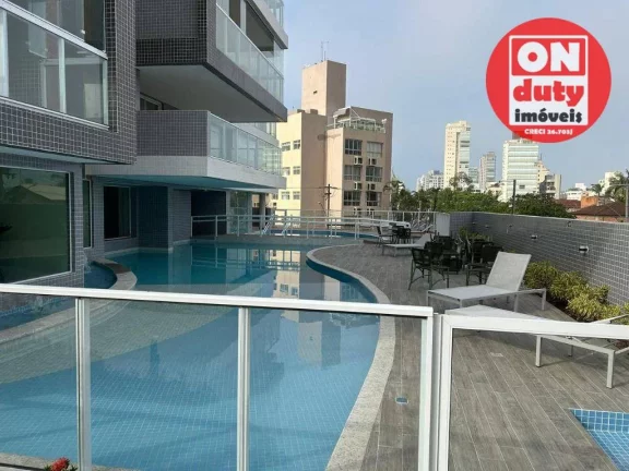 Imagem Apartamento com 3 dormitórios à venda, 110 m² por R$ 1.485.000,00 - Enseada - Guarujá/SP
