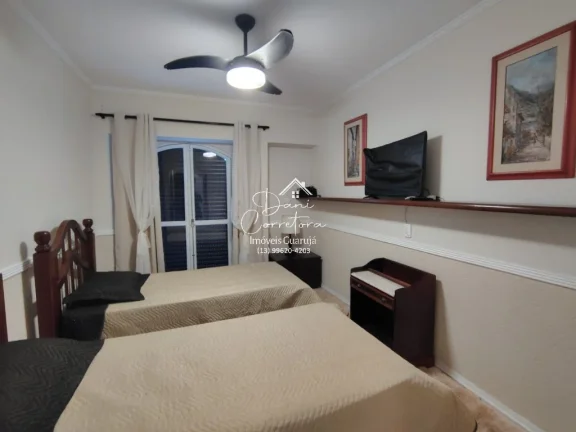 Imagem Imperdível oportunidade: Apartamento à venda em Guarujá-SP, 4 quartos, 1 suíte, 2 salas, 3 banheiros, 1 vaga, 145m²!