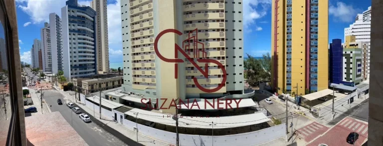 Imagem Flat vista mar mobiliado em Ponta Negra