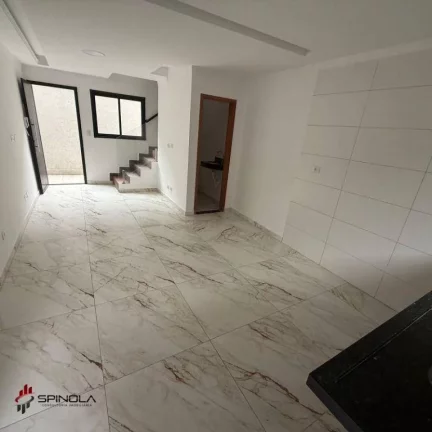 Imagem Sobrado com 2 dormitórios à venda, 54 m² por R$ 330.000,00 - Maracana - Praia Grande/SP