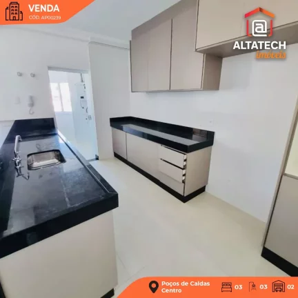Imóvel com 3 Quartos à Venda, 140 m² em Centro - Poços De Caldas