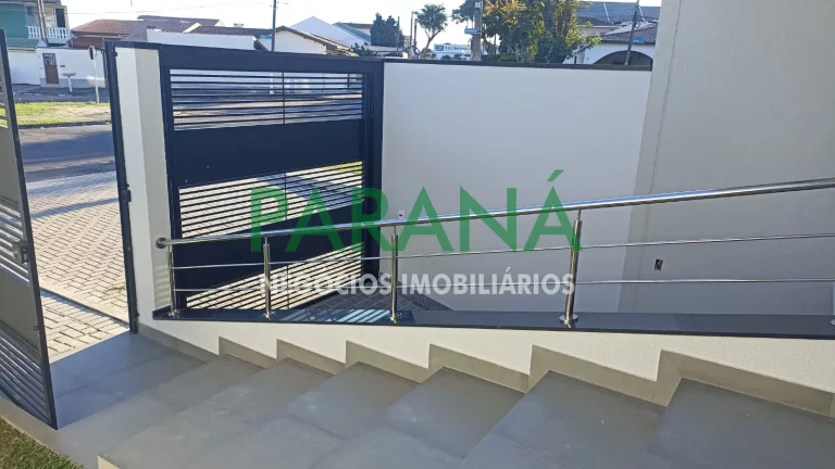 Imagem Sobrado novo a venda com quintal de 125 m², face n