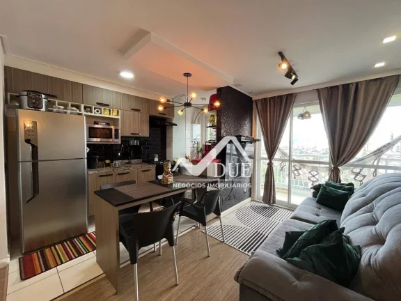 Imagem Apartamento com 1 dormitório à venda, 50 m² por R$ 390.000,00 - Vila Matias - Santos/SP