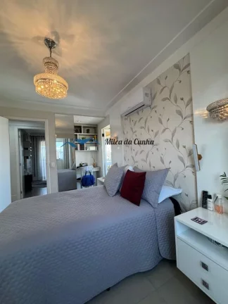 Imagem Lindo Apartamento para Venda, com 128m², 3 suítes, 3 vagas, Varanda Gourmet, Centro de Santo André